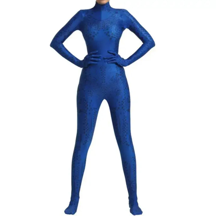 Beatrix | Women superhero printed bodysuit costume