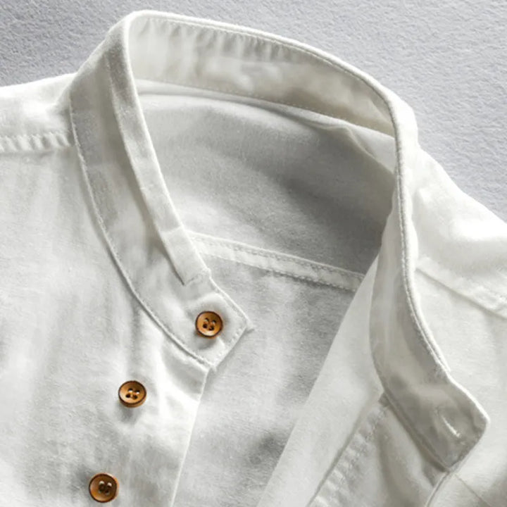 Noah | Men's Mandarin Collar Shirt