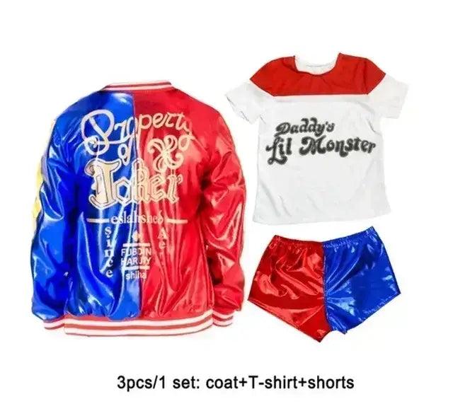 Circuit | Kids Harley Quinn jacket and pants set