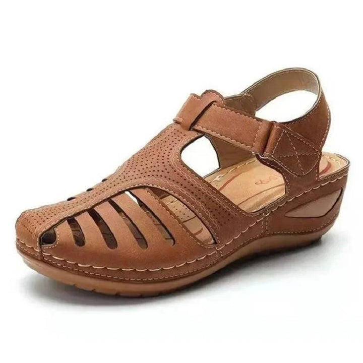 Tara | Orthopedic leather sandals women