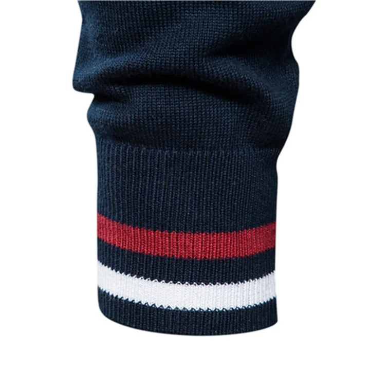 Nash | Zip hoodie contrast sleeves men
