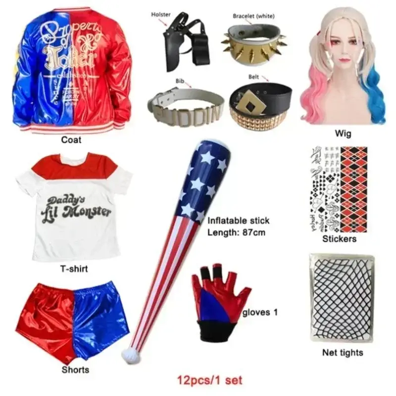 Circuit | Kids Harley Quinn jacket and pants set