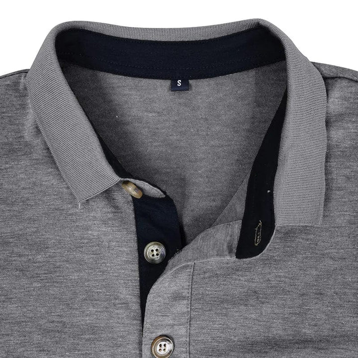 James | Men's Long Sleeve Polo Shirt