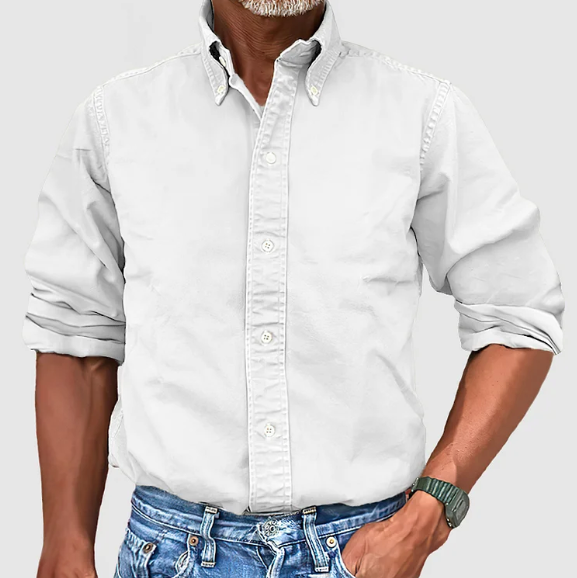Wyatt | Men's Classic Long Sleeve Button Down Shirt