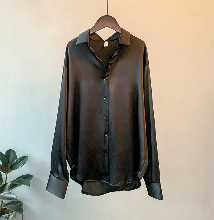 Tallis | Luxury silk blouse women