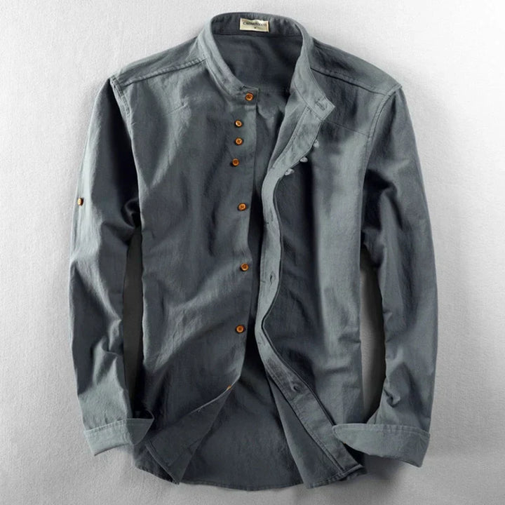Noah | Men's Mandarin Collar Shirt