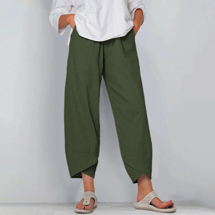 Paige | Cropped Wide Leg Pants