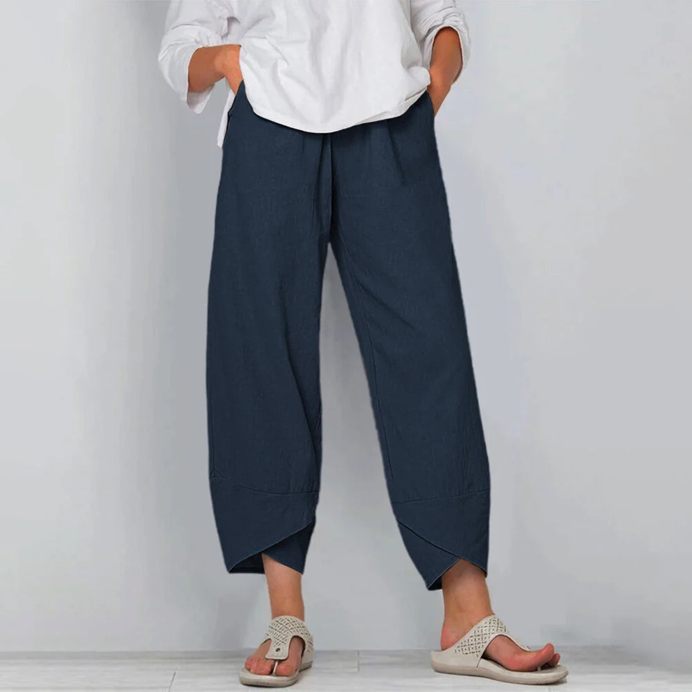 Paige | Cropped Wide Leg Pants