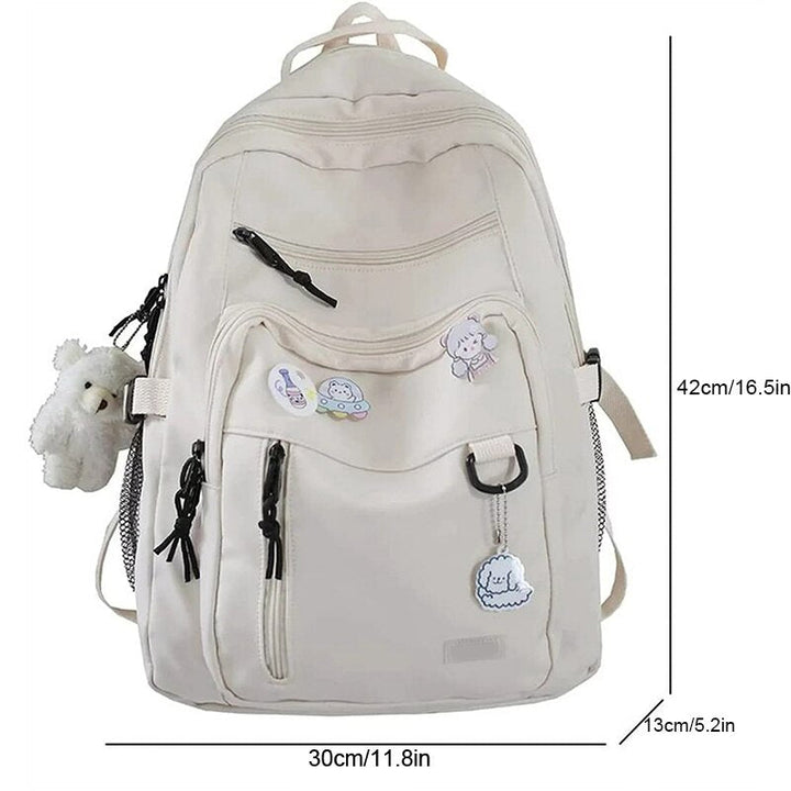 Elowen | Decorated school backpack women