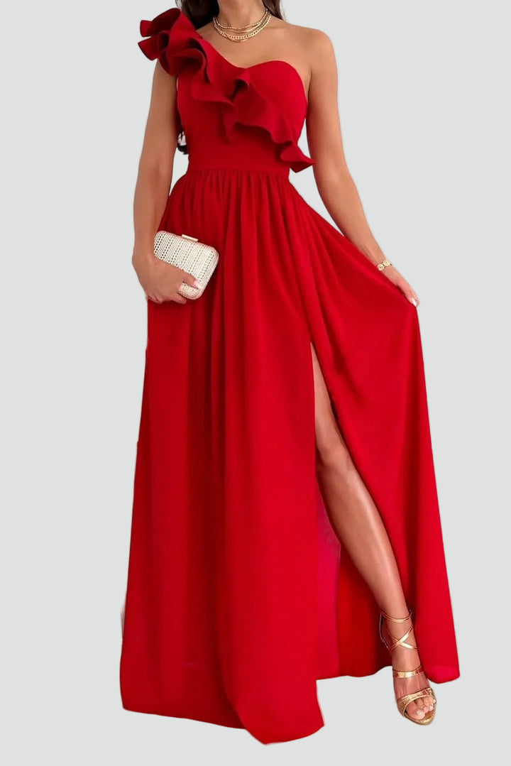 Scarlett | One Shoulder Maxi Evening Dress
