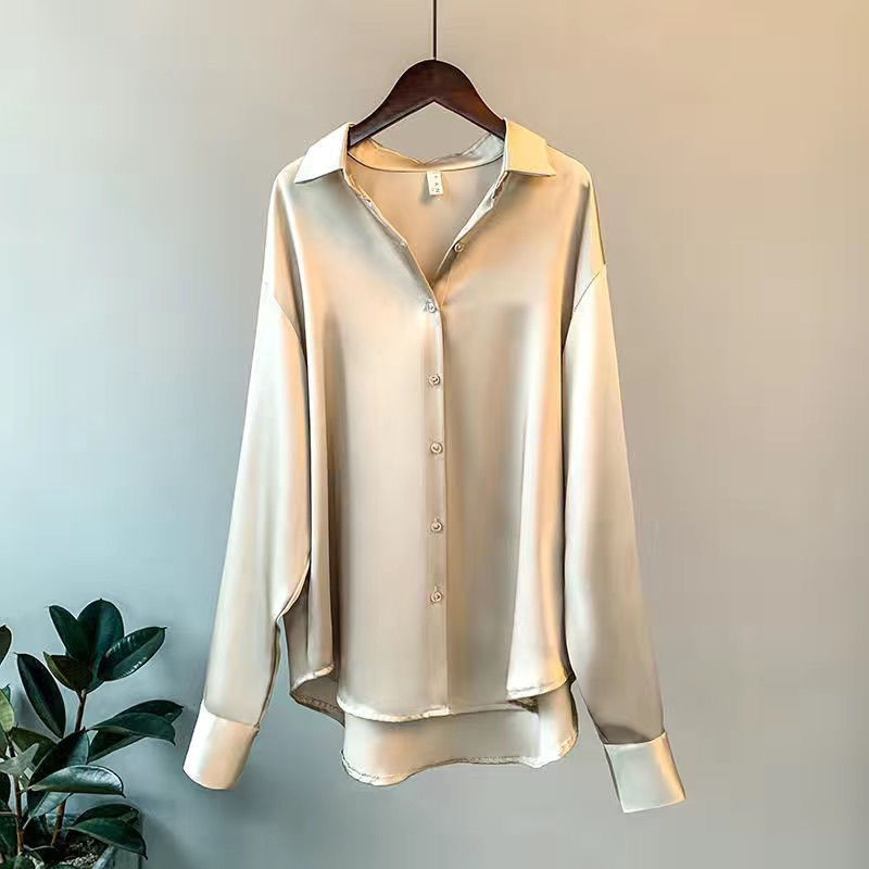 Tallis | Luxury silk blouse women