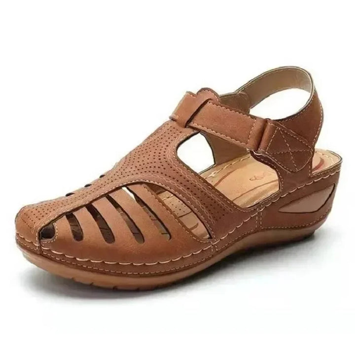 Tara | Orthopedic leather sandals women