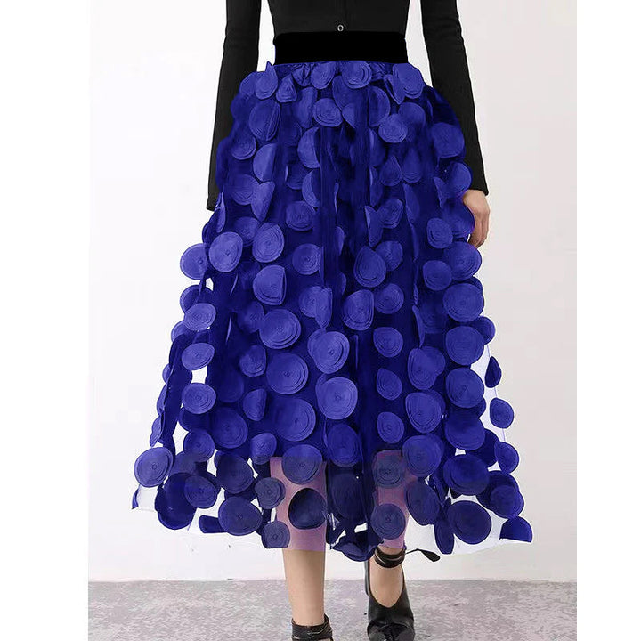 Marlowe | Layered Polka Dot Tulle Skirt