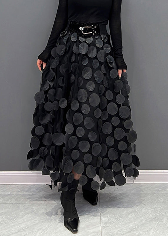 Marlowe | Layered Polka Dot Tulle Skirt