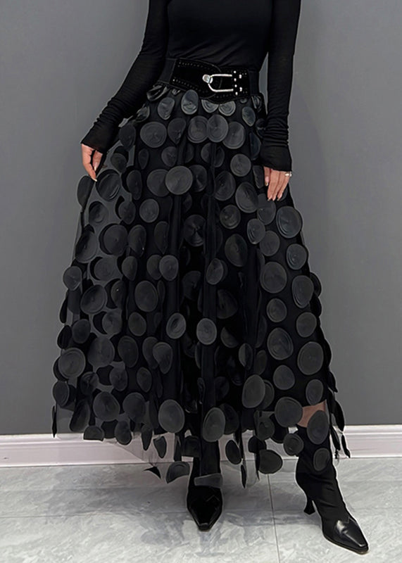 Marlowe | Layered Polka Dot Tulle Skirt