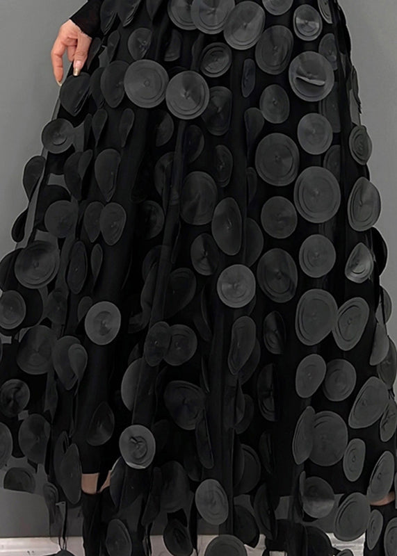 Marlowe | Layered Polka Dot Tulle Skirt