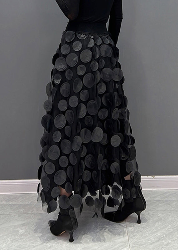 Marlowe | Layered Polka Dot Tulle Skirt