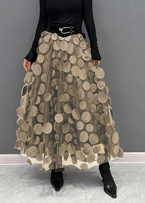 Marlowe | Layered Polka Dot Tulle Skirt