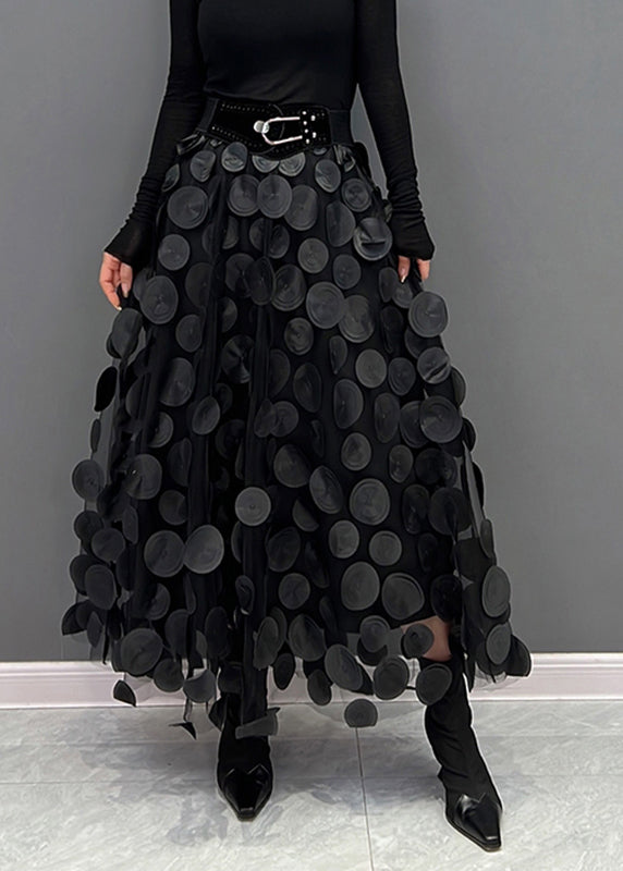 Marlowe | Layered Polka Dot Tulle Skirt