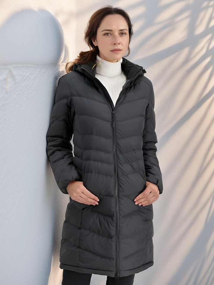Sloane | WeatherShield Long Puffer Coat