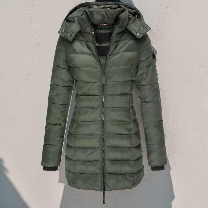 Sloane | WeatherShield Long Puffer Coat