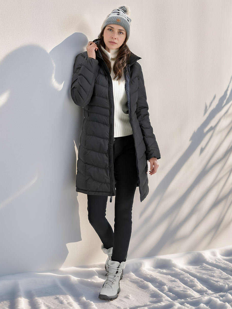 Sloane | WeatherShield Long Puffer Coat