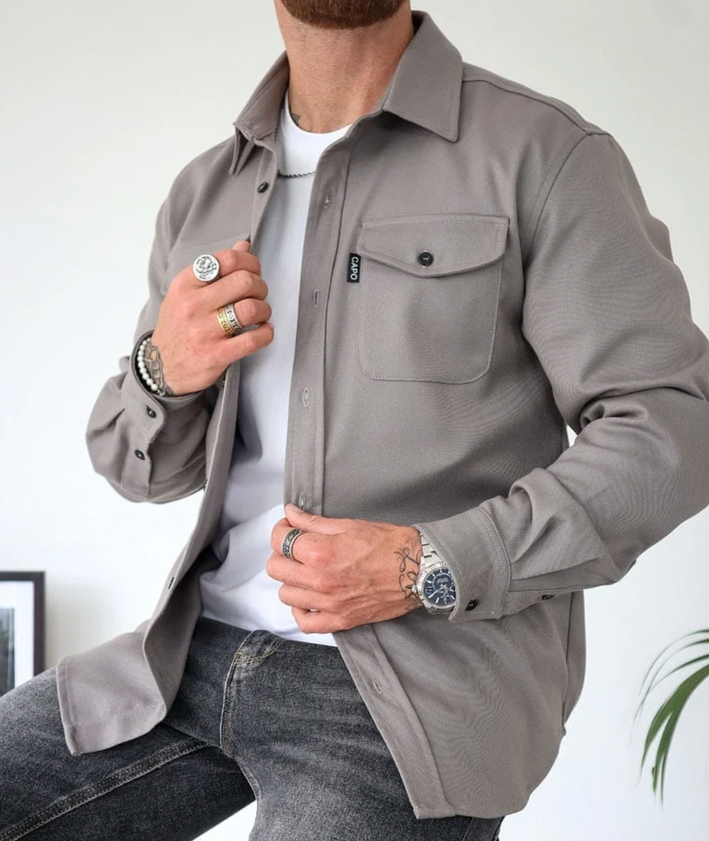 Austin | Men's Casual Overshirt Jacket