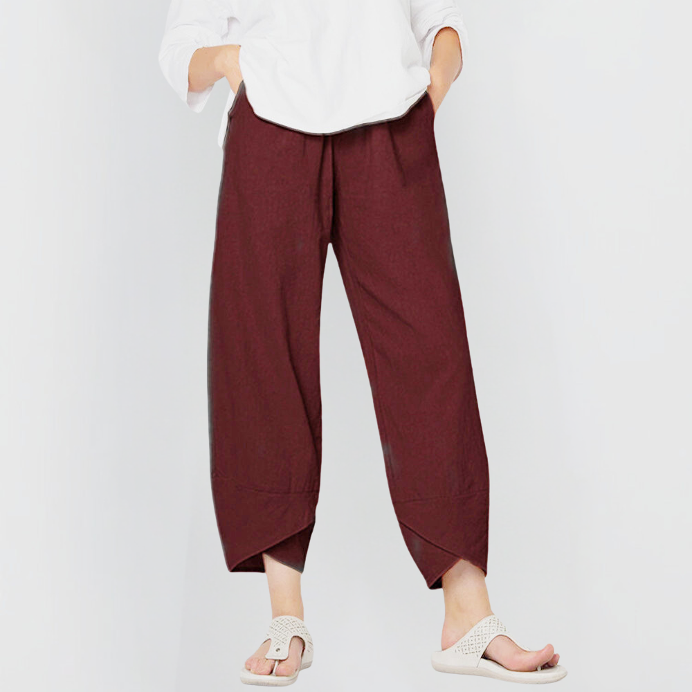 Paige | Cropped Wide Leg Pants