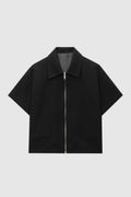 Grace | Cropped Zip Jacket
