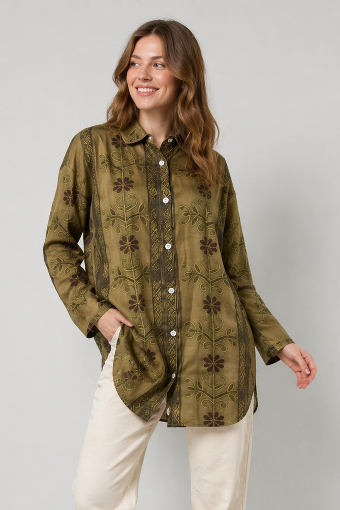 Arden | Bohemian Flow Tunic Blouse