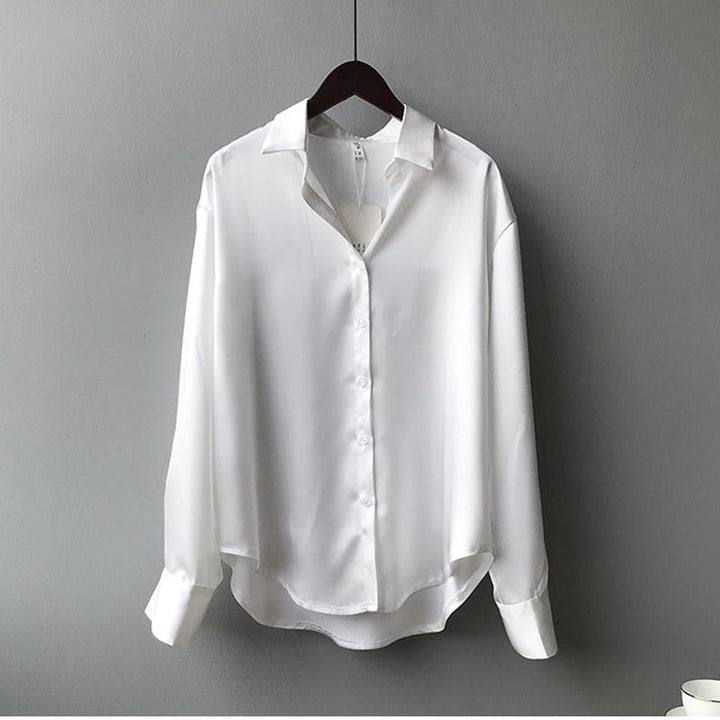 Tallis | Luxury silk blouse women