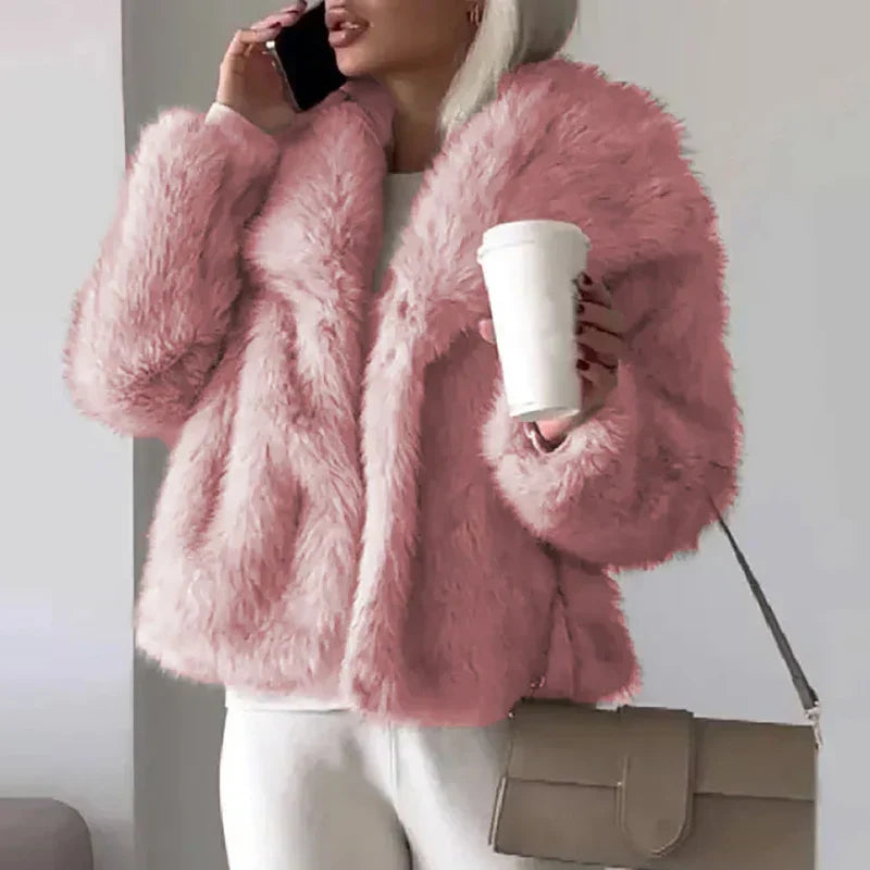 Emerson | Plush Faux Fur Winter Coat