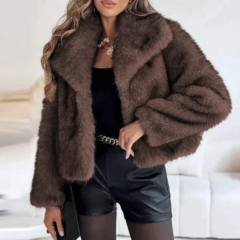 Emerson | Plush Faux Fur Winter Coat