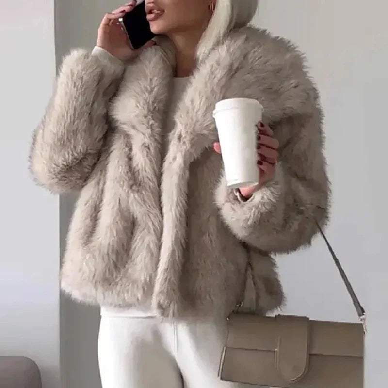 Emerson | Plush Faux Fur Winter Coat