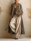 Naomi | Linen Breeze Three Piece Set