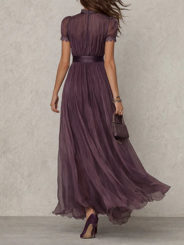 Dahlia | Vintage chiffon maxi dress