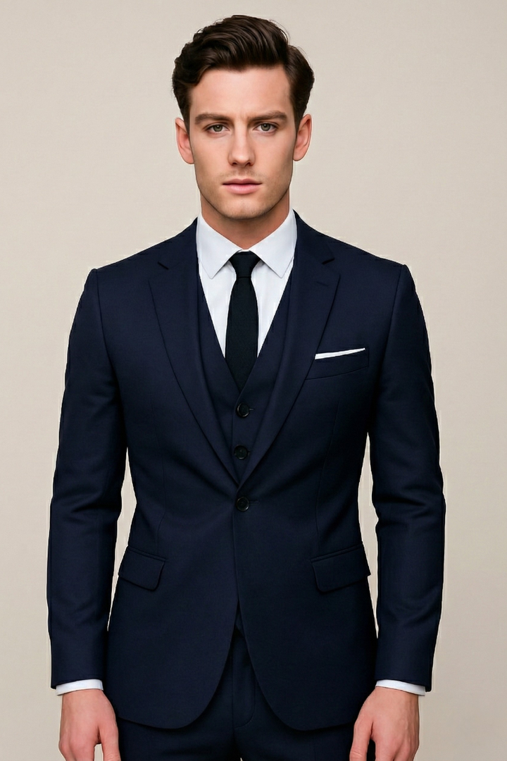 Caleb | Men’s Three-Piece Slim Fit Suit