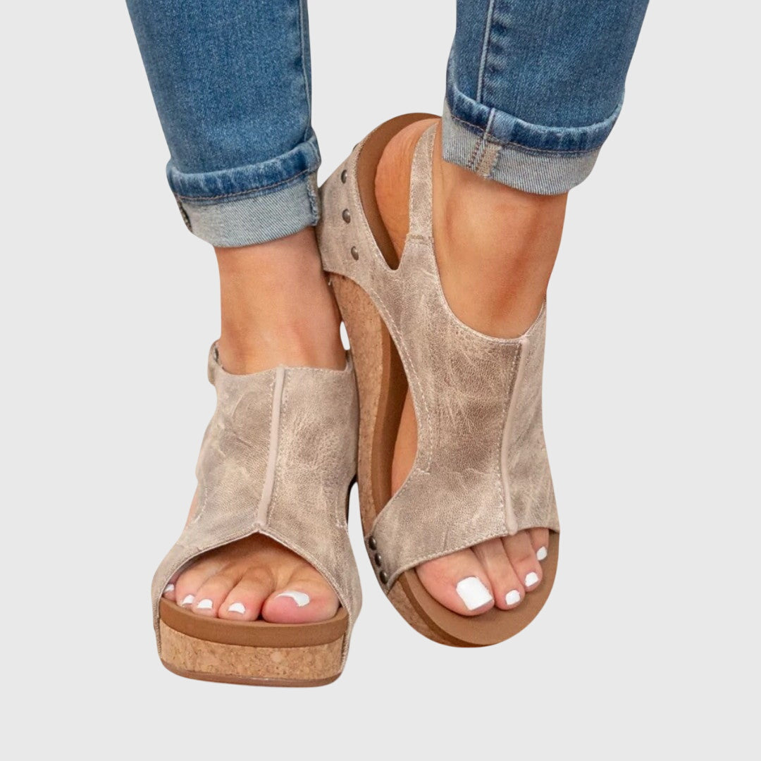 Brooke | Orthopedic Comfort Wedge Sandals