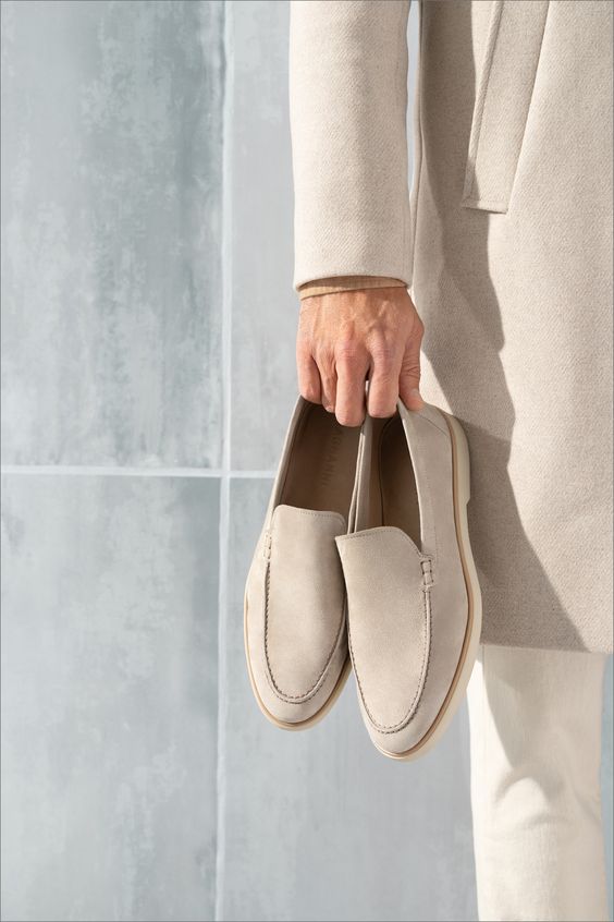 Roderick | Suede loafers for men