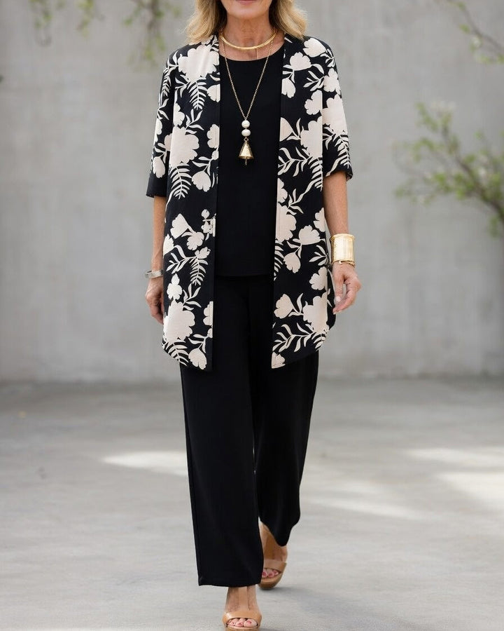 Sienna | Elegant Three Piece Outfit Set