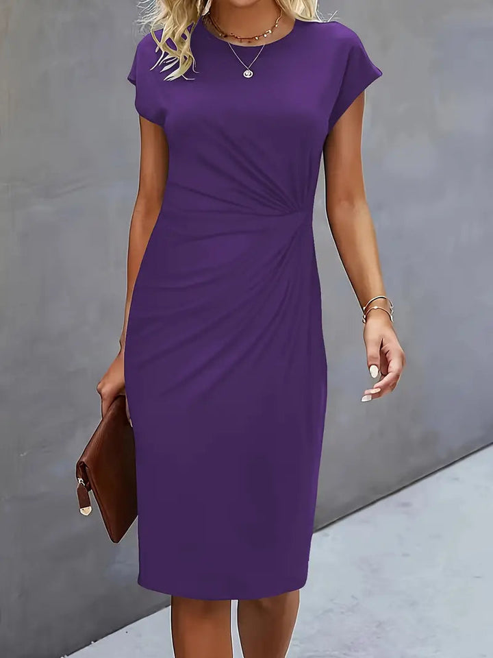 Hailey | Elegant Fitted Midi Dress