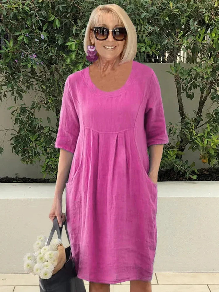 Lily | Pleated Pocket Summer Dress