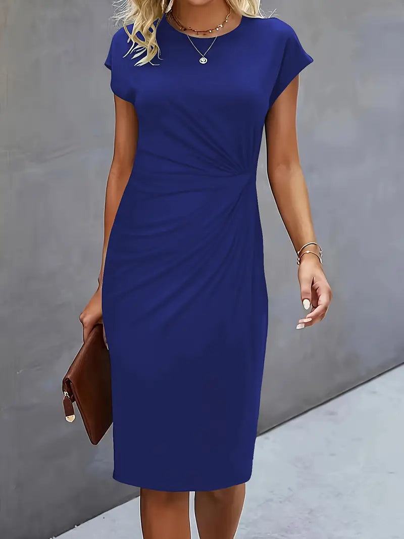 Hailey | Elegant Fitted Midi Dress