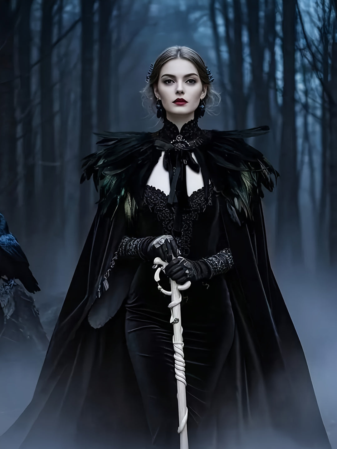 Adelaide38 | Hooded Halloween cape