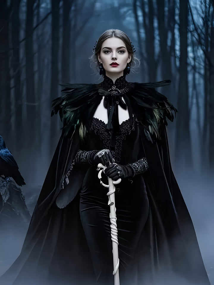 Adelaide38 | Hooded Halloween cape