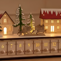 Callie | Calendrier de l’Avent village de Noël en bois