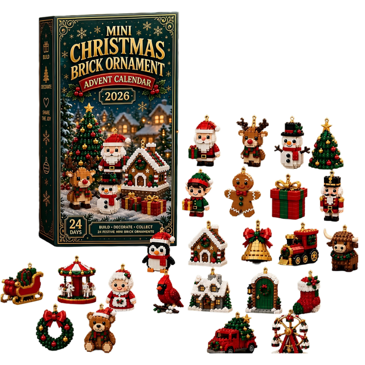 Dalton | Mini Bricks Ornament Advent Calendar