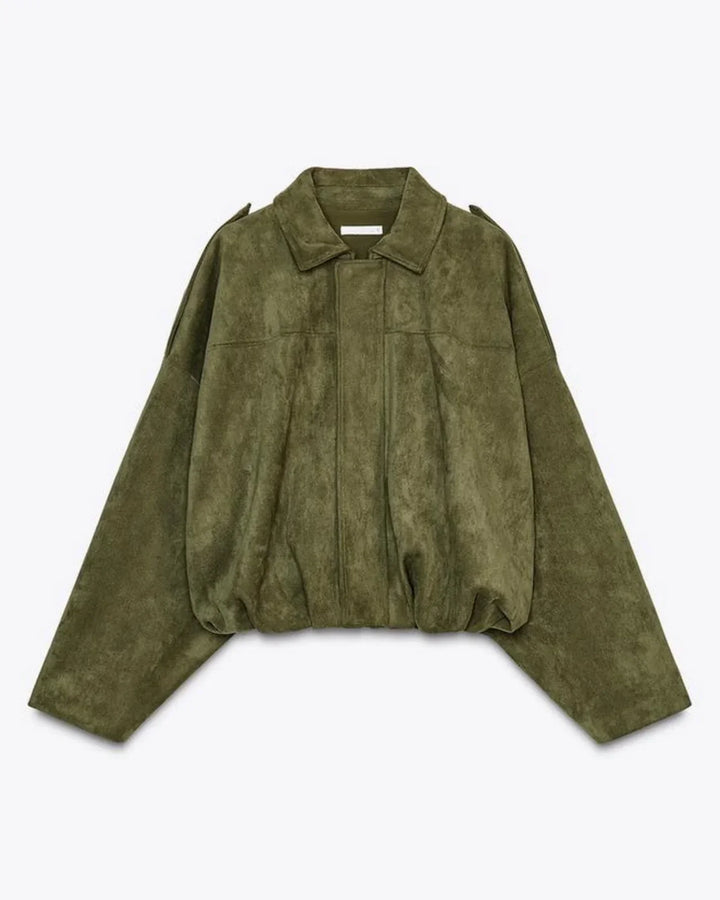 Tatum | Cozy Oversized Suede Layer Jacket