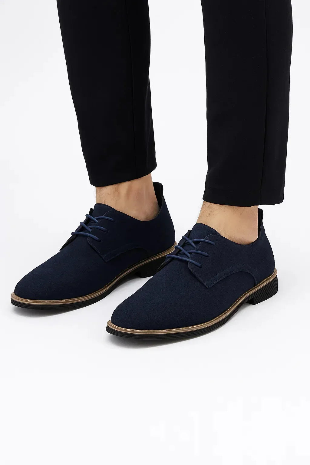 Gerald | Suede lace-up oxford shoes for men