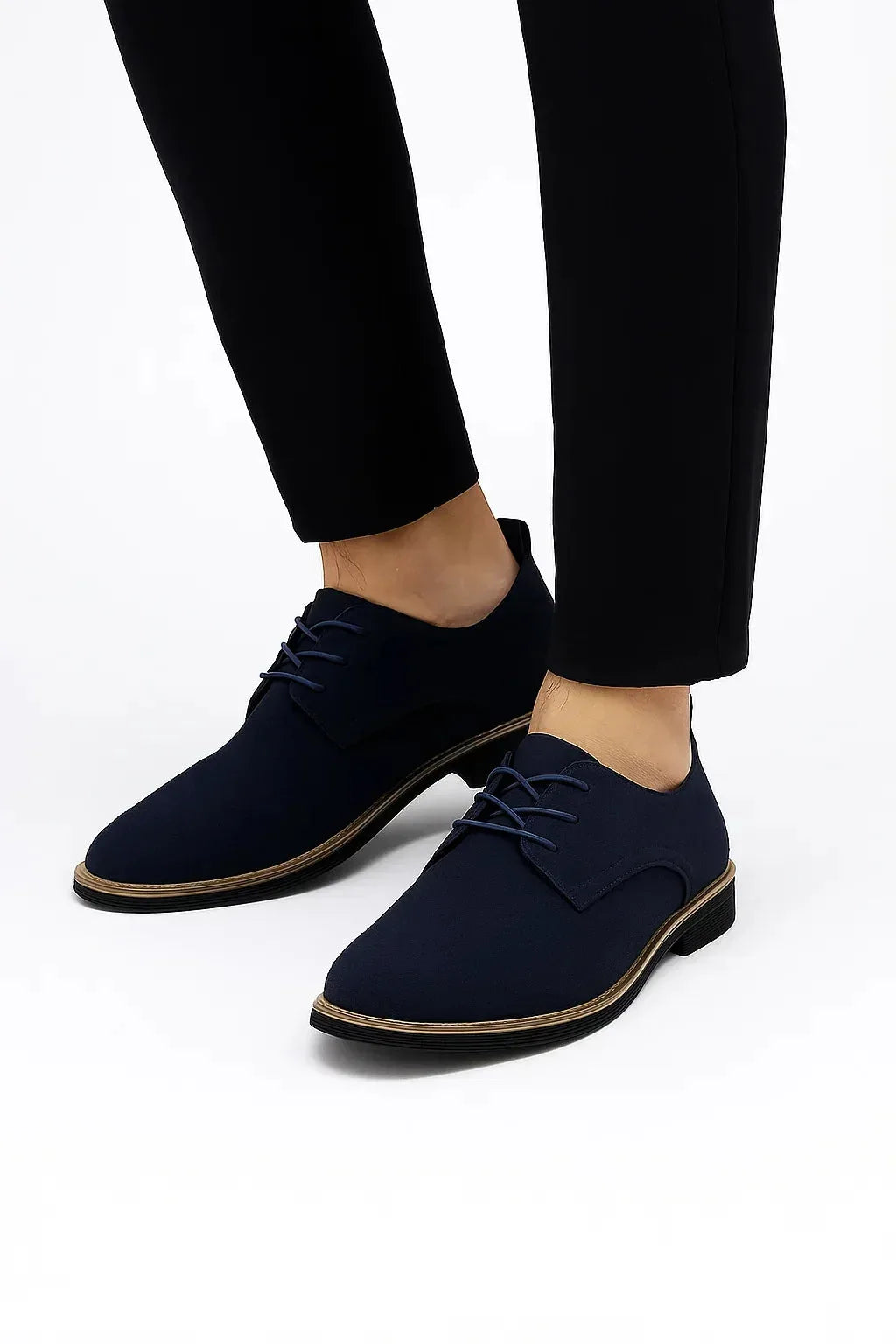 Gerald | Suede lace-up oxford shoes for men